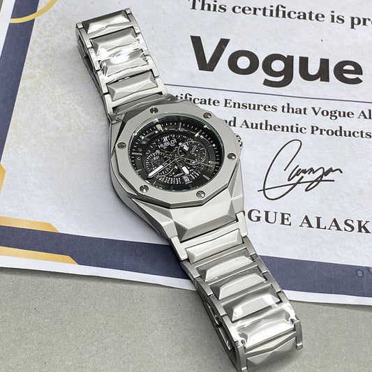 Hublot Cut Skeleton Black Dial – Wristal Watch